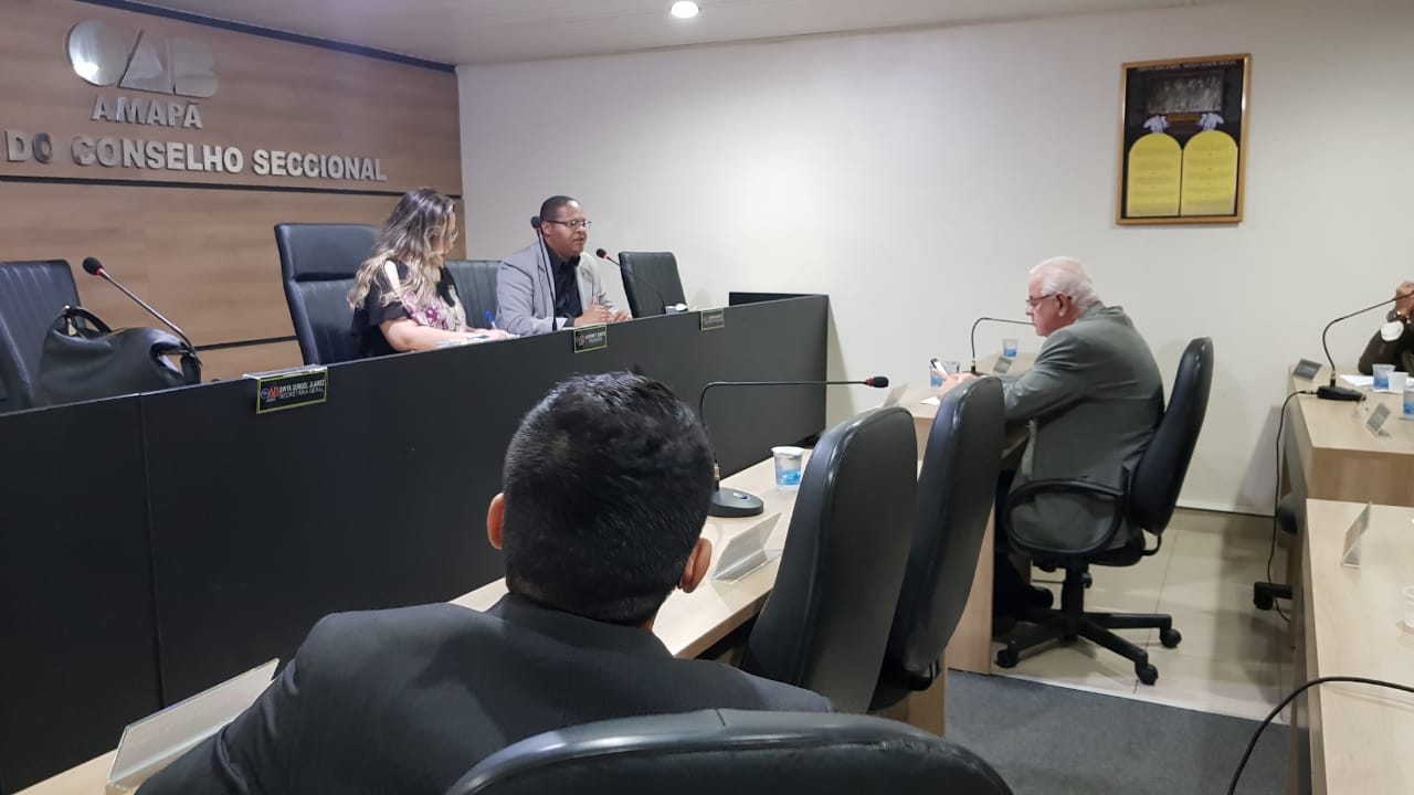 Conselho Seccional da OAB Amapá se reúne em Sessão Ordinária
